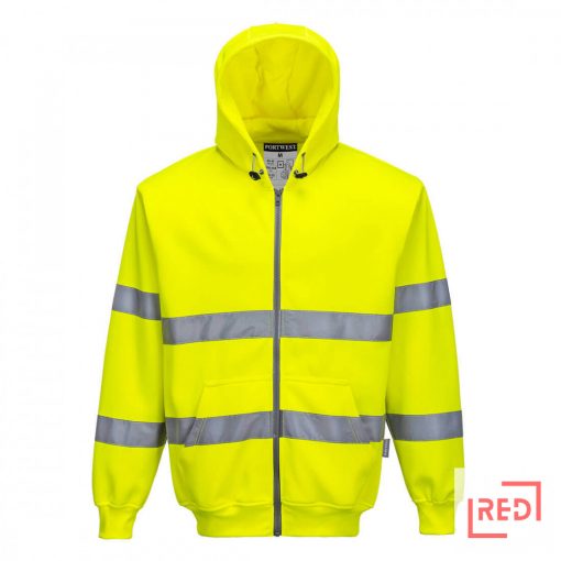 Hi-Vis zippzáros pulóver