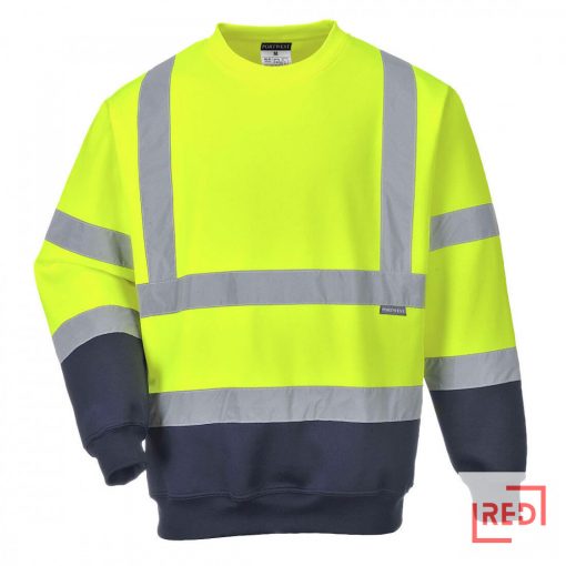 Kéttónusú Hivis pulóver