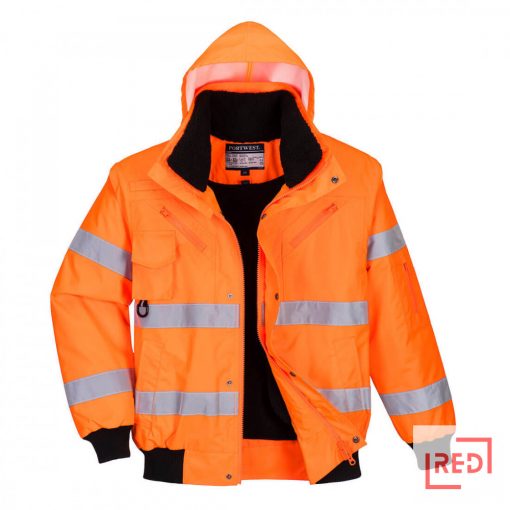 Hi-Vis 3 az 1-ben bomber dzseki 