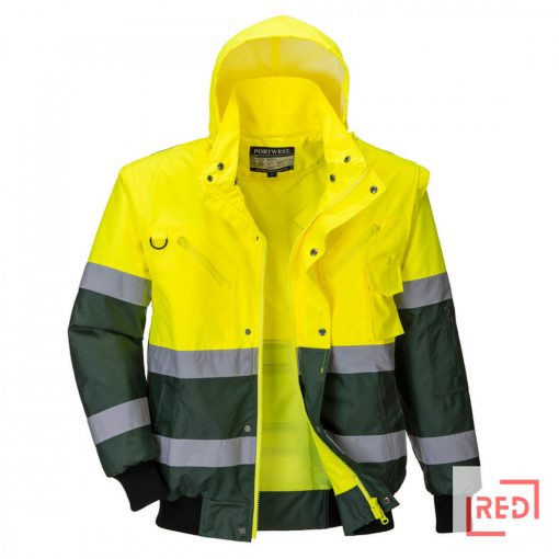 X Hi-Vis Bomber kabát 