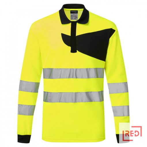 PW2 Hi-Vis hosszú ujjú pólóing