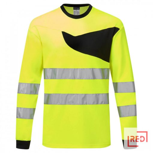 PW2 Hi-Vis hosszú ujjú póló