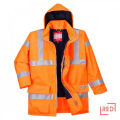 Bizflame Rain Hi-Vis antisztatikus FR kabát