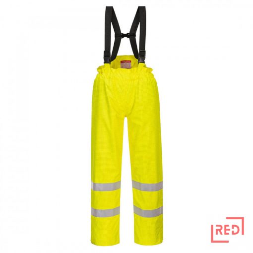 Bizflame Rain bélelt- Hi-Vis antisztatikus FR nadrág